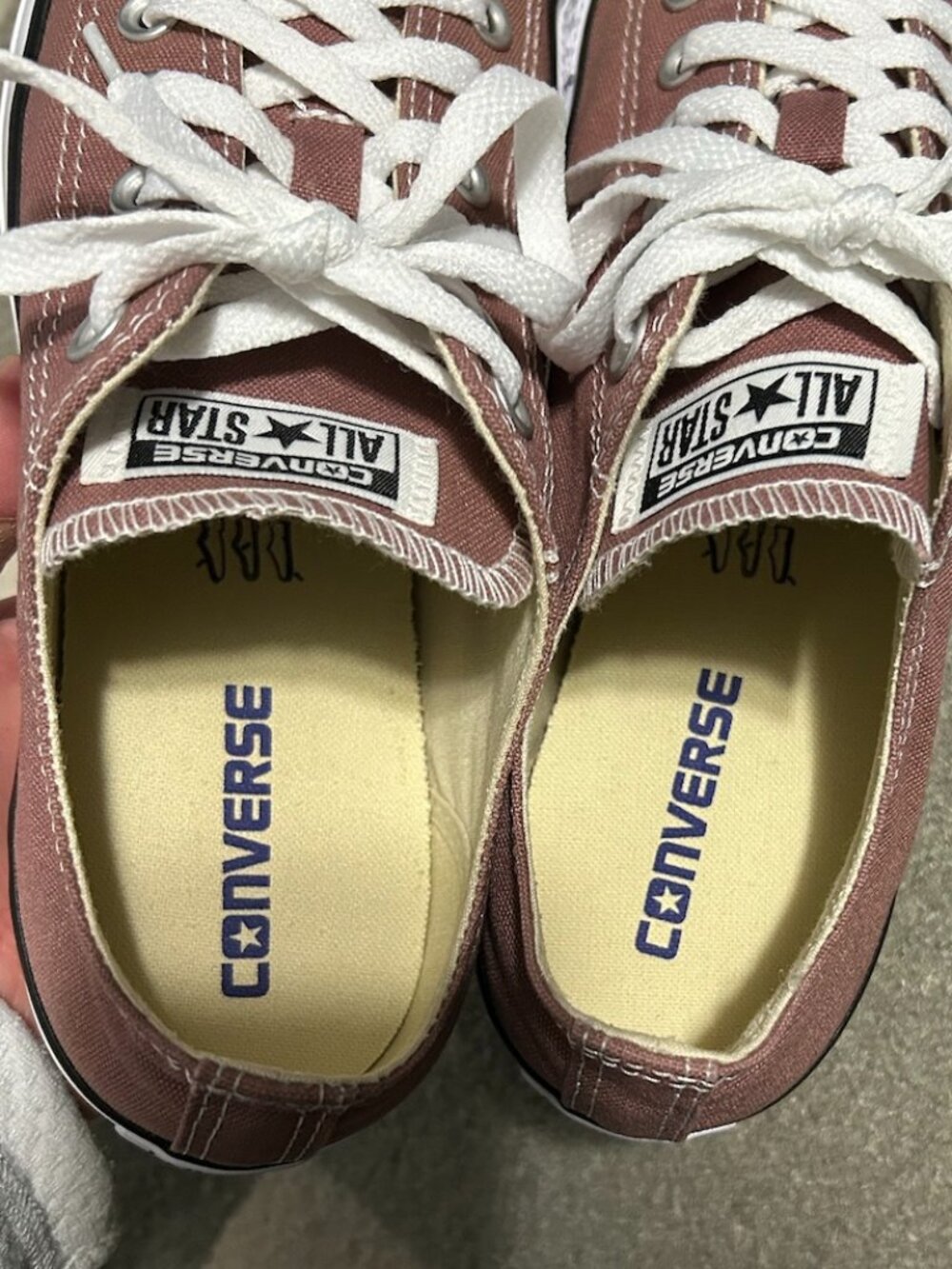 Converse All Star Chuck Taylor Mauve Sneakers Men's 9/Women's 11 - Picture 11 of 13